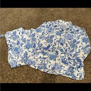 Roberta roller rabbit, Amanda loungewear set size medium